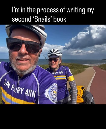 #direstraits #cycling #cycletouring #architecture #tandemtouring #beautifulbritain #britain https://amzn.eu/d/fABDLec | Snails' Trails