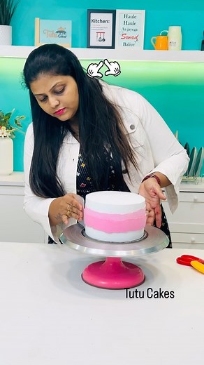 5.1K views | Pink @tutu_cakes_ #tutucakes #pinkcake #livecake #cakesession | TUTU CAKES | Facebook