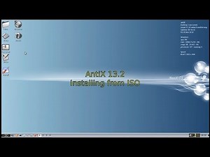 Installing AntiX 13.2 - Fresh Install from iso