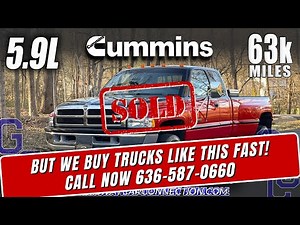 5-Speed 5.9 Cummins: 1998 Dodge Ram 3500 Laramie 4x4 Diesel With Only 63k Original Miles
