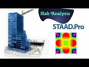 Slab Analysis in Staad Pro/ How to create and analyse slab in Staad pro