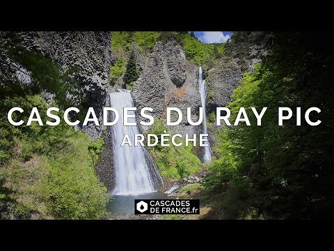 The most beautiful of Ardèche in France - The waterfall of Ray Pic