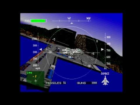 Air Combat (Ace Combat 1) | Mission 9 | Destroy military port facilities!