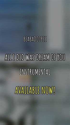 All I Did Was Dream of You - Instrumental (Part 1) #shorts