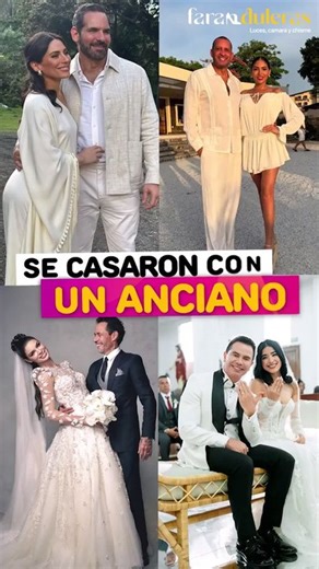 Se casaron con un anciano