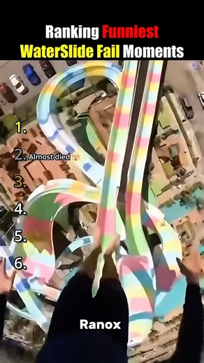 Ranking Funniest Slide Fails 🤣