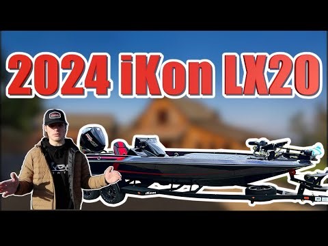 BRAND NEW 2024 IKON LX20 Bass Boat Walk-through & FIRST Impressions!