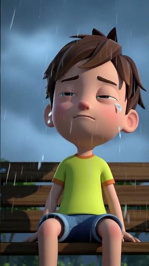 Sad Little Boy 😢 | 3D Animation Cartoon | Emotional Short Story