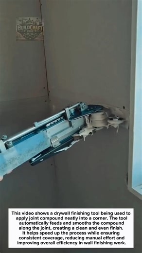 Automatic Drywall Corner Finisher Tool #shorts #construction #drywall
