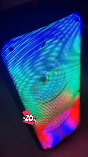 Leute, ich habe mir den coolsten Lautsprecher mit LED gegönnt! schaut mal wie genial das ausschaut ! Ich habe es euch unten verlinkt ! #shop #Schnäppchen #Lautsprecher #boombox #led