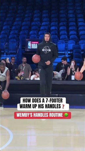 Wemby getting the handles right 🔥