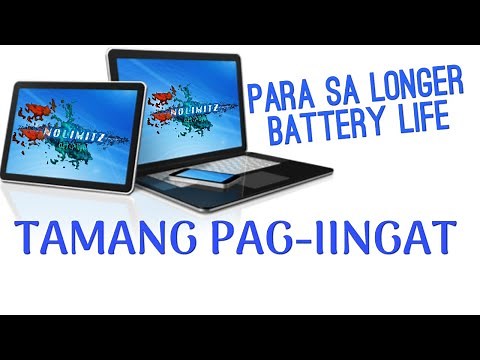 PARA MAINGATAN BATTERY NG LAPTOP/TABLET MO / NOLIMITZ life