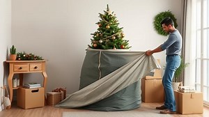 how to store christmas tree without taking it apart? - Test Food Kitchen