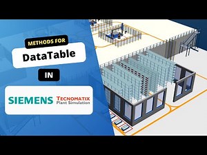 Tecnomatix Plant Simulation Basics: Use DataTable with simtalk Methods