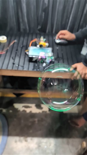 We Made A Soap Bubble Machine
