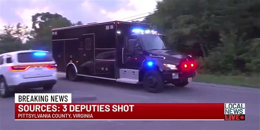 Source: 3 deputies shot in southern Virginia