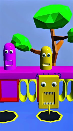 Monster Funny Cube 😂 #shorts