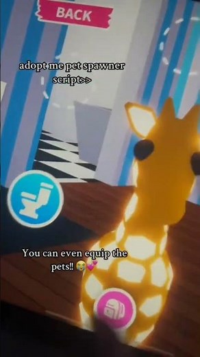 Adopt me spawner pets #adoptme #roblox #script