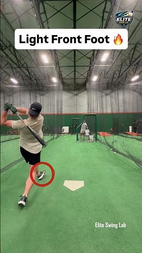 Is Your Heavy Front Foot KILLING Your Swing Timing? ❌🤯 #baseball #shorts #hittingmechanics #mlb