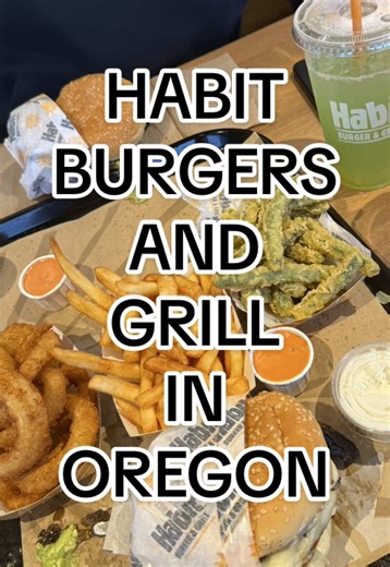 Delicious Charburgers at Habit Burger & Grill in Oregon