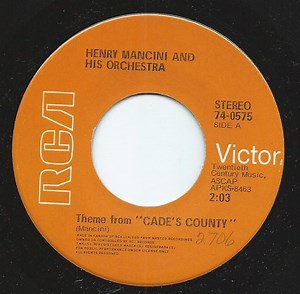 Henry Mancini And His Orchestra - Theme From "Cade's County"