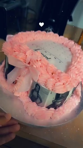 Sweet 16 Birthday Cake 🎀🩷 #buttercream #sweet16 #birthday | birthday cake