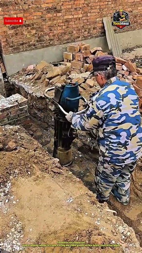 Soil Compaction for Foundation Using Tamping Rammer | Construction Technique #construction