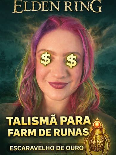 TALISMÃ PARA FARM DE RUNAS EM ELDEN RING - ESCARAVELHO DE OURO... Espero ter ajudado, deixa aqui nos comentários, quer que eu traga algo específico, eu tento trazer... Beijos e até a próxima... #eldenring #dicas #fyp #gameplay #viral