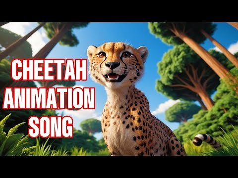 Jungle Baby Cheetah Dance Song for Kids | Fun with Forest Animals