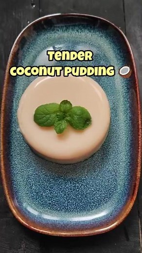 No-Bake Tender Coconut Pudding | Easy & Refreshing Dessert