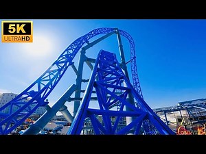 GaleForce POV 5K INTENSE S&S Launch Coaster Playland's Castaway Cove Ocean City, NJ