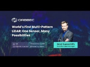 World’s First Multi-Pattern LiDAR: One Sensor, Many Possibilities