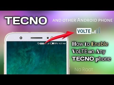 VoLTE Enable on Any TECNO phone, How to Enable VoLTE on Any Android Phone
