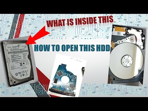 Inside Seagate 2.5" Hard Disk | Dismantling of Laptop HDD | Teardown | 500GB Laptop thin HDD