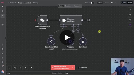 How to Build RAG Agents with Pinecone Assistants in n8n | Nate Herkelman posted on the topic | LinkedIn