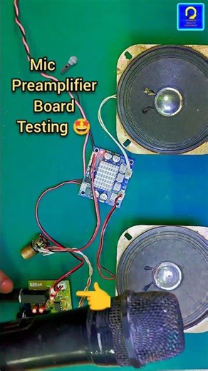किसी भी Amplifier Board मे Mic🎤 चलाओ 🤩 । Mic Preamplifier Board Connection