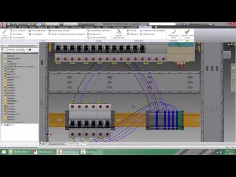 AUTOCAD ELECTRICAL 2015 - AUTODESK INVENTOR 2015 - CUADRO GENERAL 3D