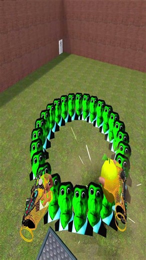 Trying Dynamite on NextBots #gmod #garrysmod #gamingshorts #gamingvideos #nextbots #gmodfunny