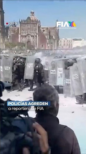🚨 Este es el momento exacto de la represión La Marcha de la Generación Z