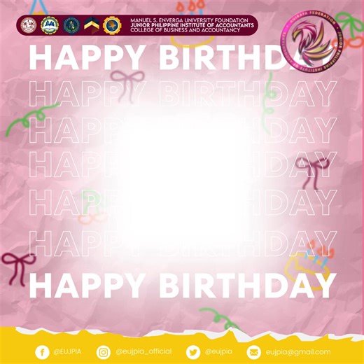 Today, we celebrate the day of our dedicated 𝗝𝘂𝗻𝗶𝗼𝗿 𝗩𝗶𝗰𝗲 𝗣𝗿𝗲𝘀𝗶𝗱𝗲𝗻𝘁 𝗳𝗼𝗿 𝗠𝗲𝗱𝗶𝗮, 𝗚𝗿𝗮𝗽𝗵𝗶𝗰𝘀, 𝗮𝗻𝗱 𝗣𝘂𝗯𝗹𝗶𝗰𝗮𝘁𝗶𝗼𝗻, 𝑼𝒏𝒊𝒙 𝑷𝒆𝒂𝒓𝒍 𝑹𝒂𝒇𝒍𝒐𝒓𝒆𝒔! 🎊✨ Thank you for your creativity, commitment, and hard work in bringing EUJPIA’s ideas to life through your visuals and content. Your efforts help shape how our organization is seen and remembered. May this year bring you more inspiration, growth, and success—both inside and outside the organization. Happy