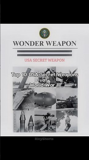 Top 10 USA Secret Weapons of WW2
