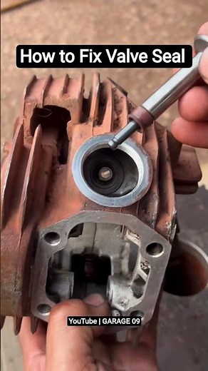 how to fix valve seal in head #automobile #howtosolvemyproblems #mechanic #cartrouble #automechanic