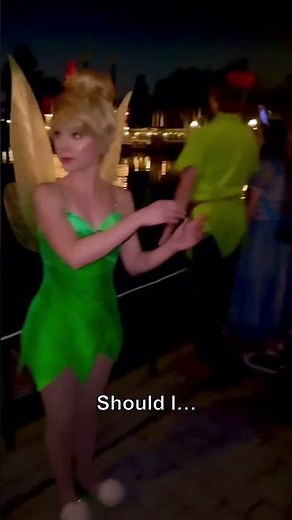Tinkerbell still jealous of Wendy #tinkerbell #disneyworldresort #peterpan #disneycharacter #disney
