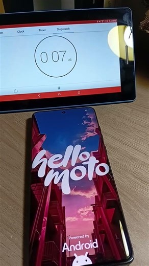 Motorola Edge 60 fusion 5G Boot up speed test #motorola #techm5v #shorts #fypシ #video