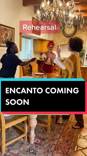 Epic Disney Dinner Scene | Missing Felix from Encanto Cosplay
