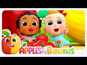I Like To Eat Apples And Bananas Sing Along Rhymes For Kids