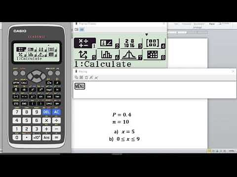 How to Find Binomial Distribution in Casio Classwiz fx-991EX Calculator