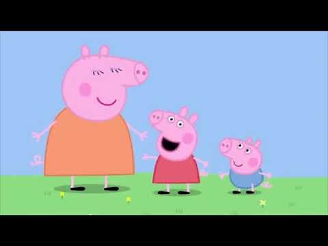 Peppa pig intro but reversed