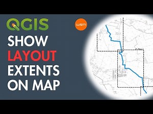 QGIS - Show layout extents on map