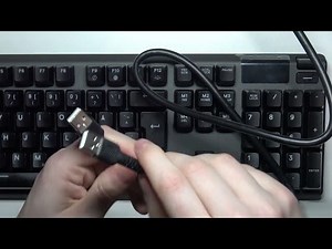 Why theres Two USB Cables With Steelseries Apex 7 ?